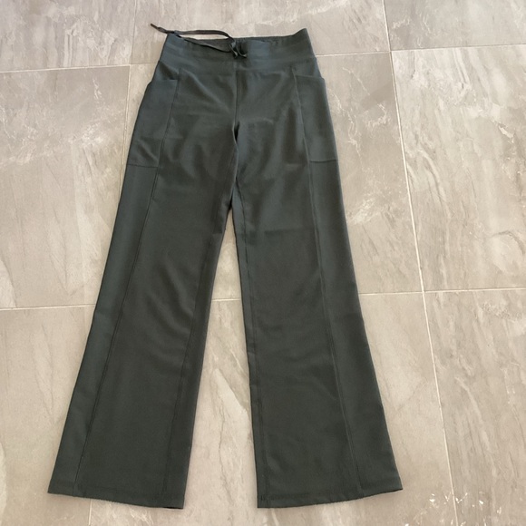 BE COOL Dark Green Flare Pants - Picture 6 of 10